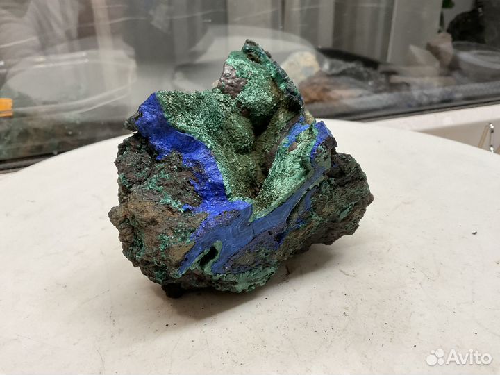 Азуромалахит. Камень. Минерал.Каменушинское м-е