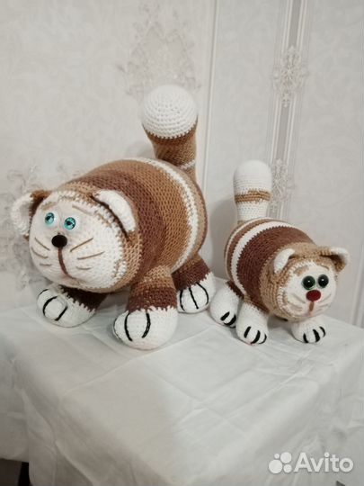 Вязаные игрушки ручной работы