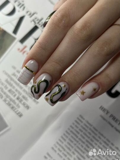 Маникюр укрепление наращивание