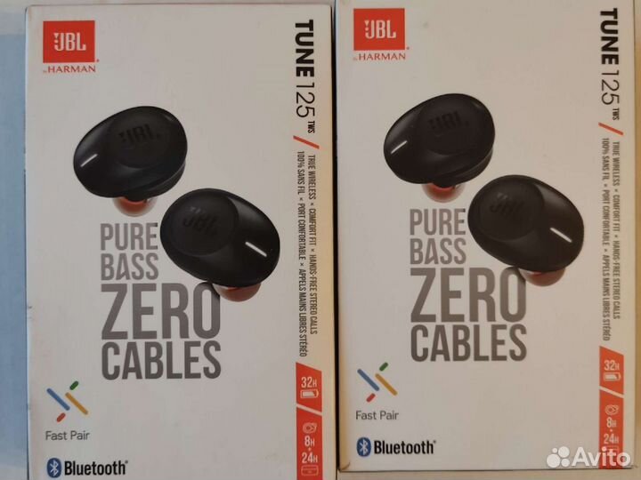 Беспроводные наушники jbl125