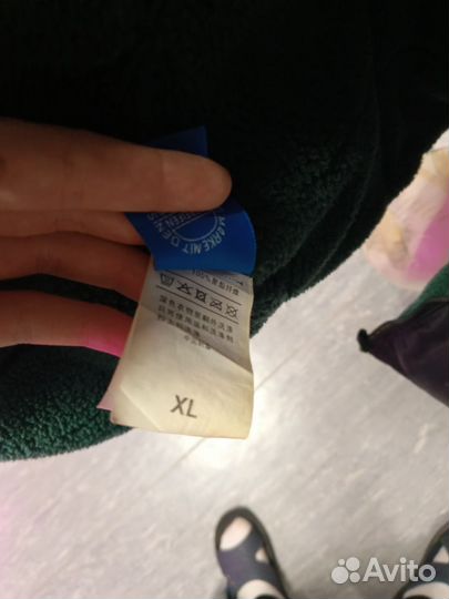 Куртка двухсторонняя adidas барашка