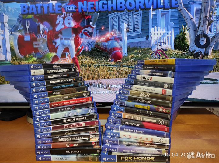 Игры на приставку ps4