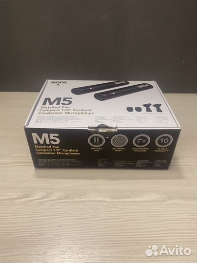 Микрофоны Rode m5 (подобранная стереопара)