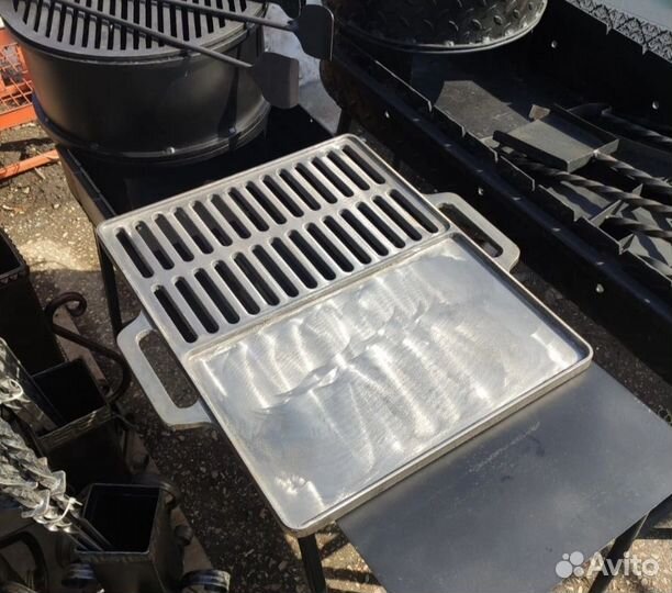Решётка-гриль чугунная 40*36