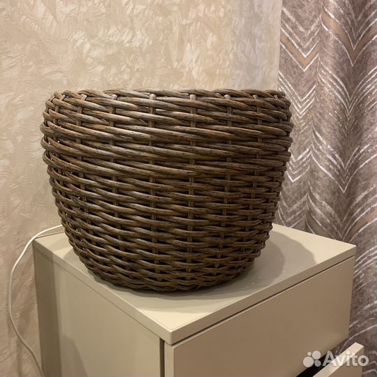 Кашпо из ротанга 12 литров