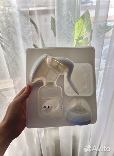 Philips Avent Ручной молокоотсос с молокосборником