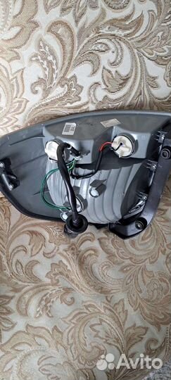 Фара правая santa fe classic