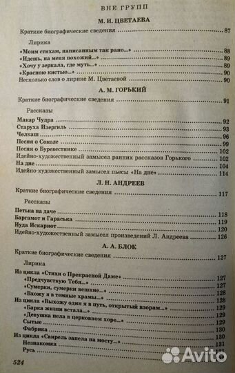 Книга для подготовки к сочинениям