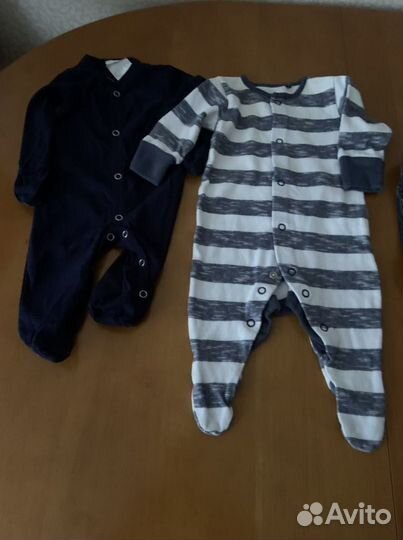 Детские вещи для мальчика пакетом от 0