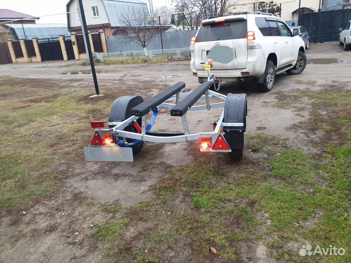 Прицеп лодочный оцинк. до 4.0м Дельфин Трейлер