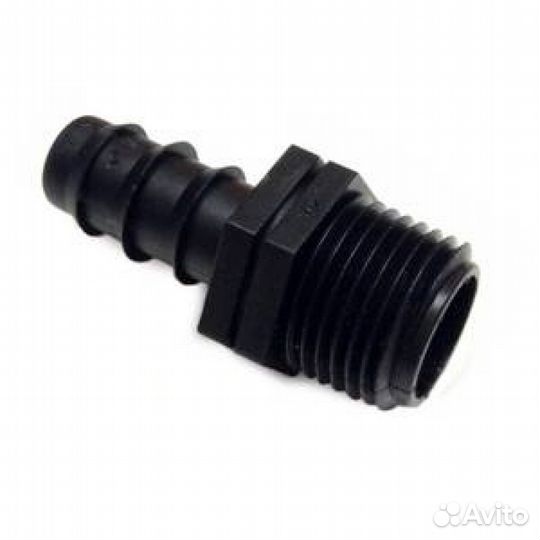 Муфта для трубки 16мм х 1/2