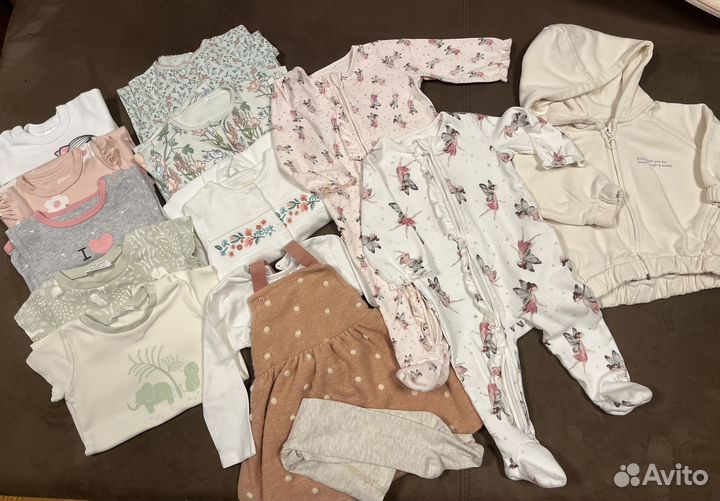 Пакет фирменных вещей 74 next zara