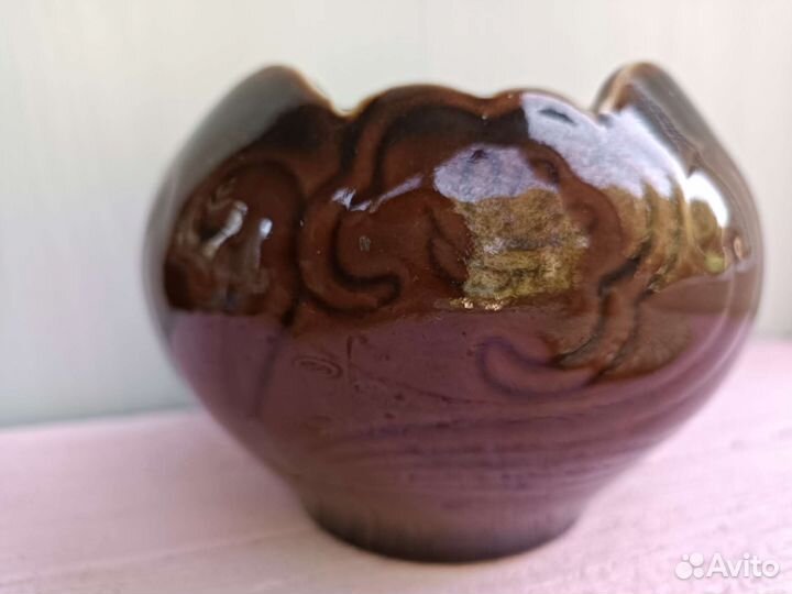 Кашпо горшок для цветов керамика