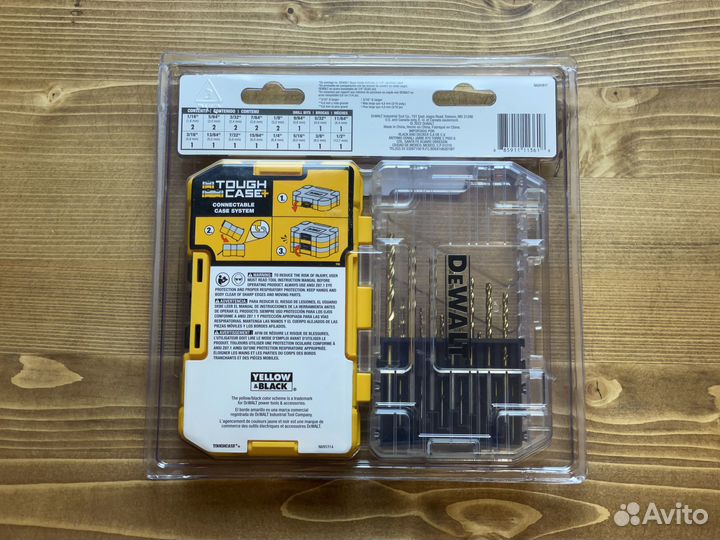 Набор свёрл Dewalt DW1361