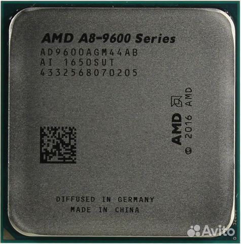 Процессор AMD A8 9600, SocketAM4, OEM ad9600agm44a