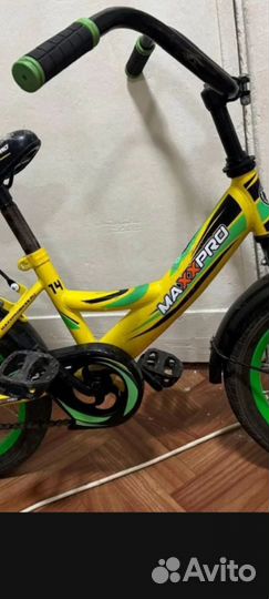 Детский велосипед Макспро колеса 14