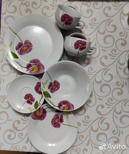 Кофейный сервиз СССР, столовый сервиз