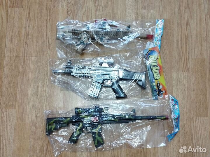 Детский автомат в пакете, на батарейках
