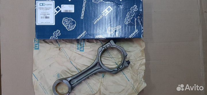 Шатун двигателя ломаный Лиаз с моторами MAN