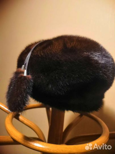 Берет и шапка норковые