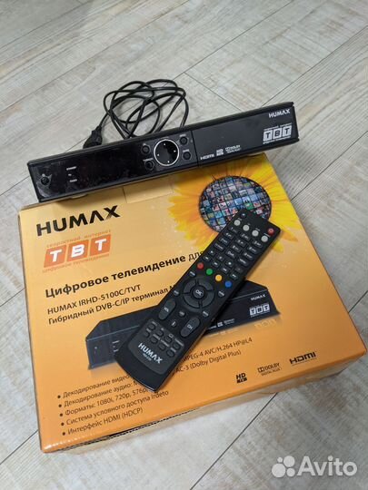 Спутниковый HD ресивер Humax irhd-5100c/TVT