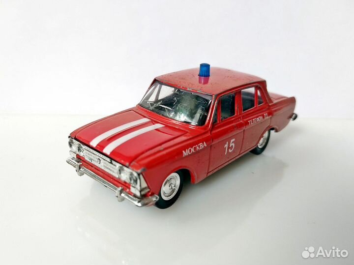 Москвич 408 Саратов пожарная охрана модель