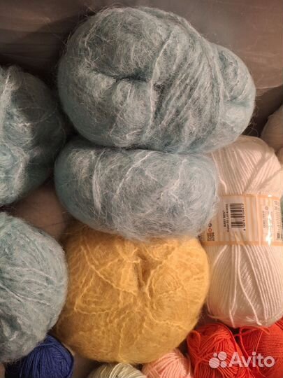 Нитки для вязания. Цена за всё