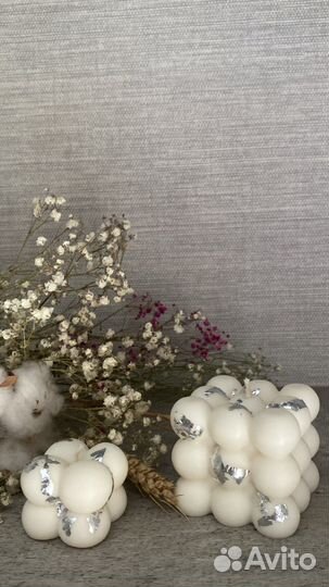 Ароматическая свеча ручной работы