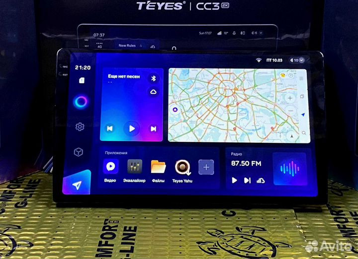 Магнитола на андройде Teyes 2K 6/128