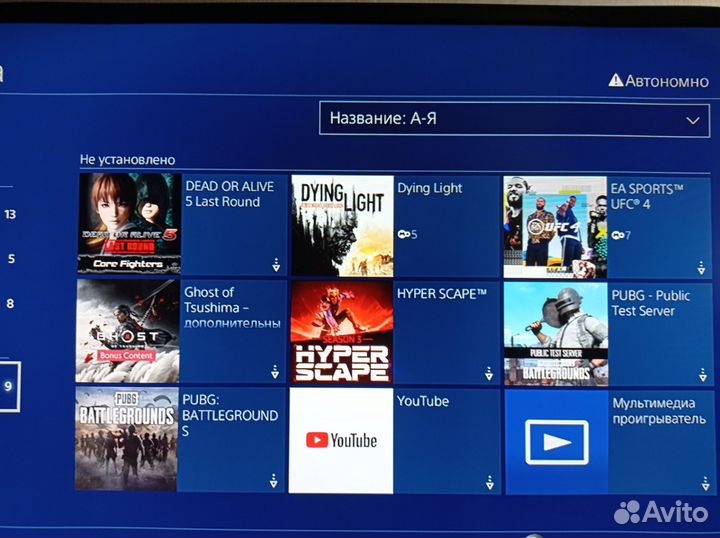 PS4 slim 500 gb + 40 игр