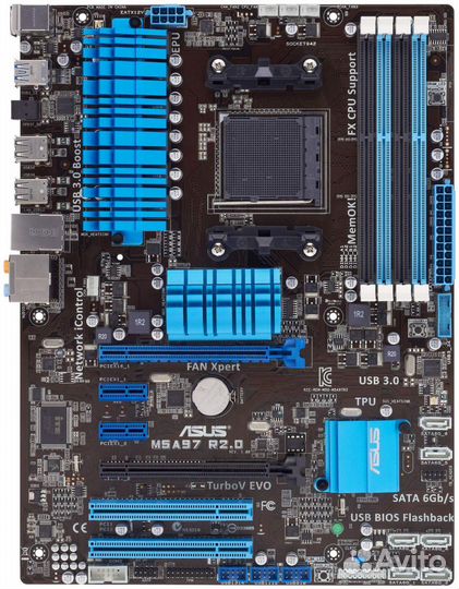 Материнская плата asus M5A97 R2.0 am3 plus