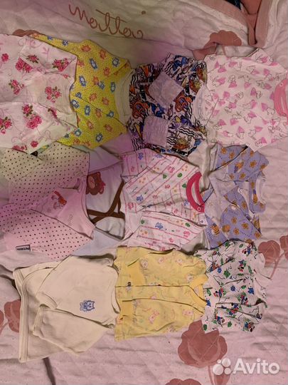 Вещи пакетом на новорожденного