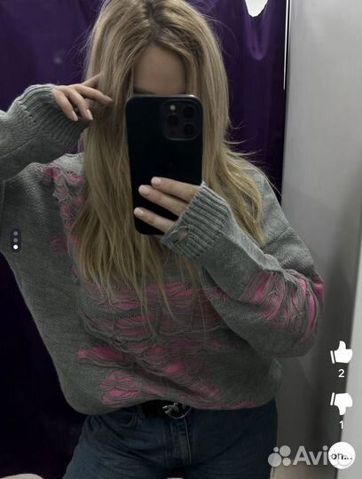 Свитер оверсайз