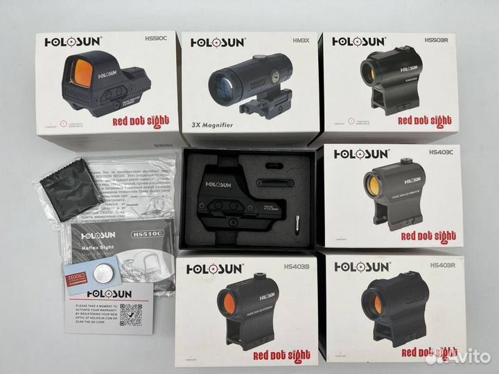 Коллиматор holosun в ассортименте