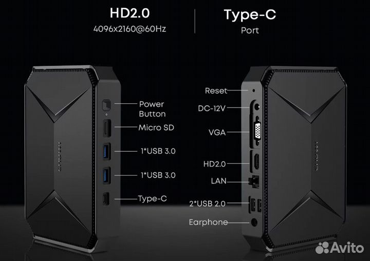 Mini PC Chuwi HeroBox 8x256