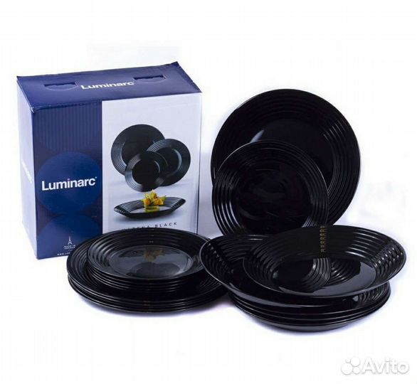Столовый сервиз 18 тарелок Luminarc