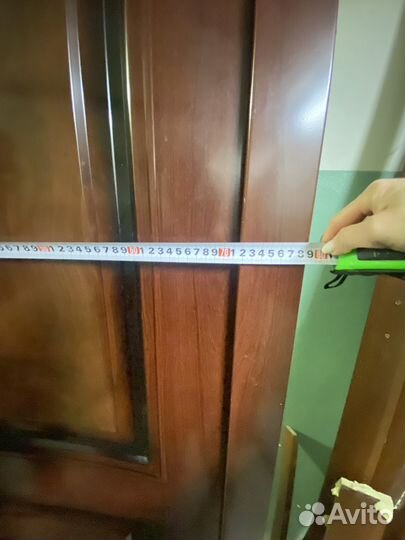 Дверь входная металлическая левая бу