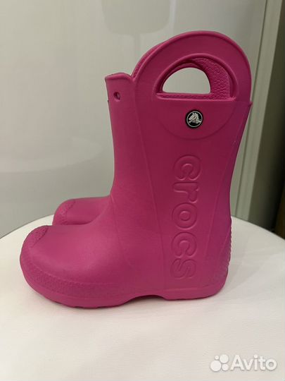 Сапоги Crocs j2 р33-34