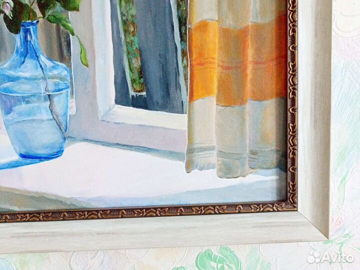 Картина маслом. Окошечко