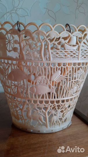 Сумка корзина винтаж 50-х годов