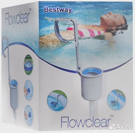 Мусороуловитель поверхностный bestway 58233
