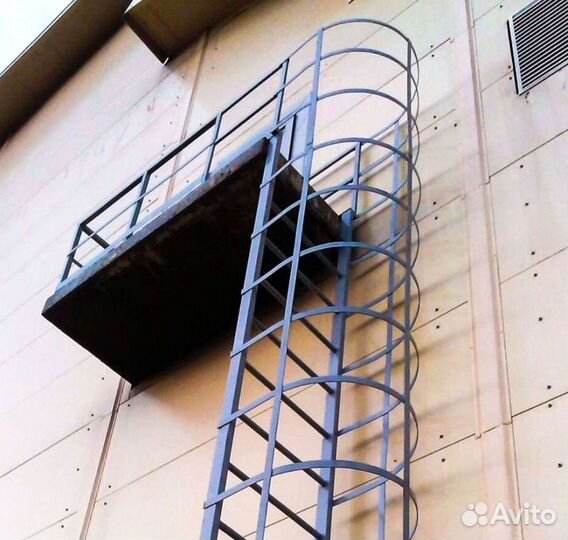 Эвакуационные лестницы на заказ