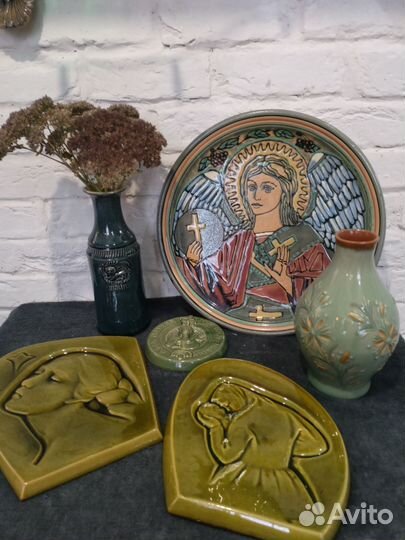 Керамика лксф, тарелка, пано, вазочка