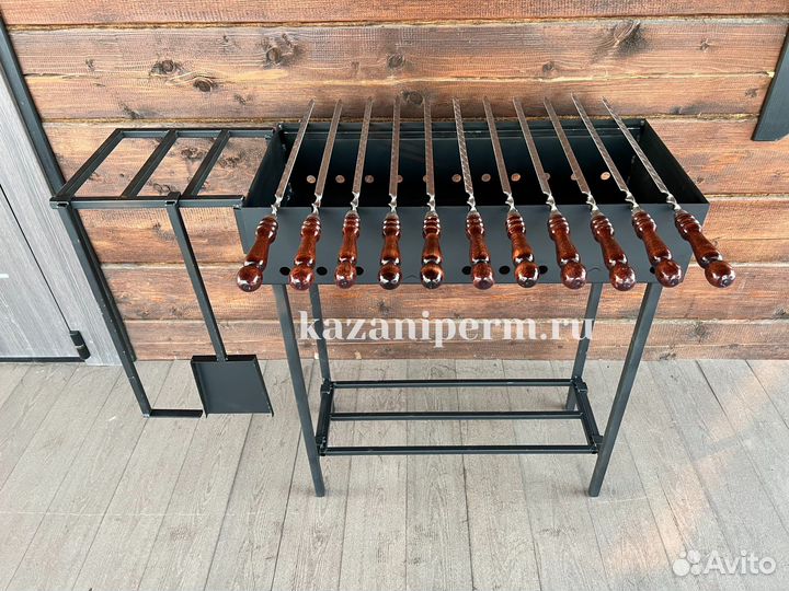 Мангал разборный с подставкой под казан