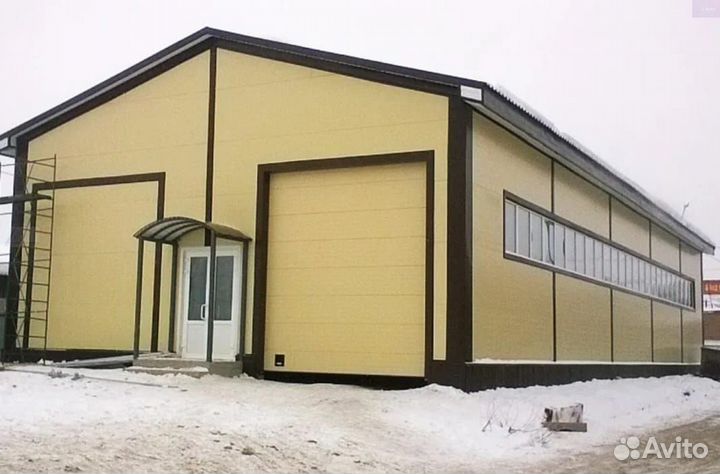 Строительство ангаров складов