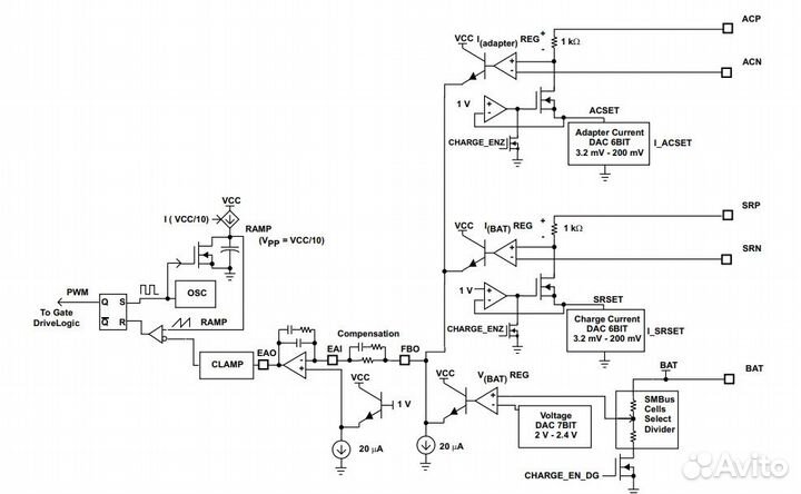 Микросхема BQ24721