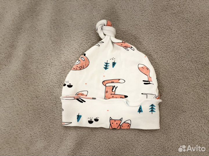 Шапочка для новорожденного