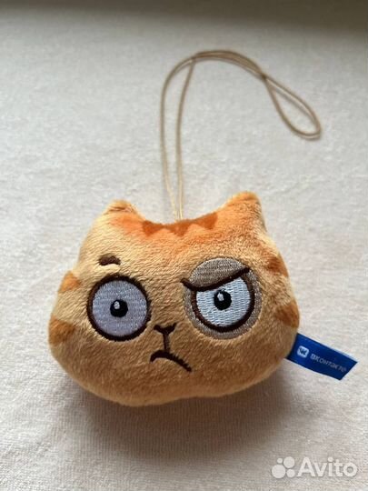 Брелок мягкая игрушка кот вконтакте