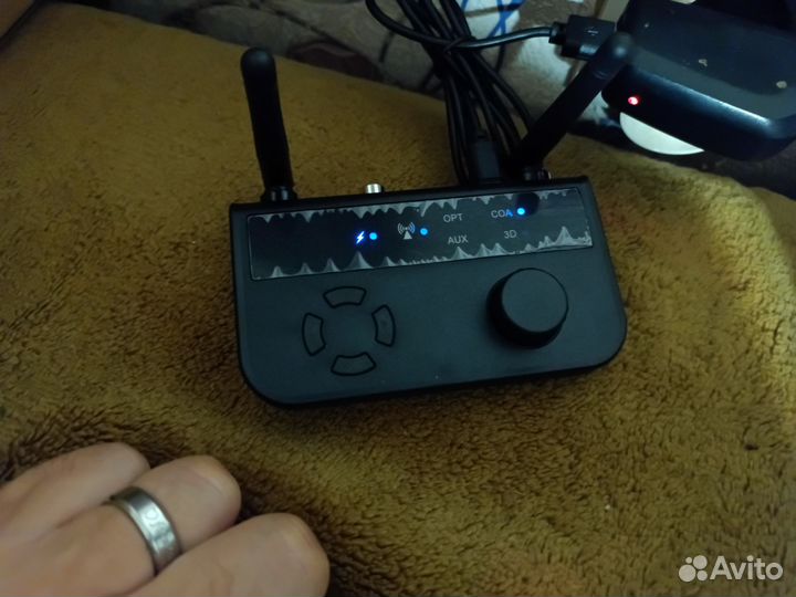 Bluetooth 5.3 аудио адаптер (ретранслятор)