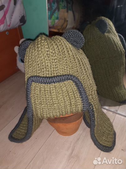 Шапка зимняя для девочки новая